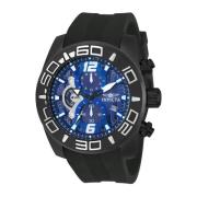 Pro Diver Kwarts Horloge Blauwe Wijzerplaat Invicta Watches , Black , ...