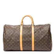 Pre-owned Canvas travel-bags Louis Vuitton Vintage , Brown , Dames