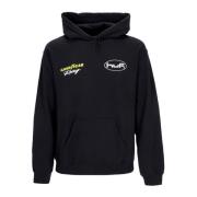 Zwarte Goodyear Hoodie Heren Sweatshirt HUF , Black , Heren