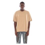 Megoval Tee in T-Boggy Stijl Diesel , Beige , Heren