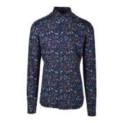 Elegante Shirt met Stretchstof Xacus , Multicolor , Heren