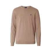 Round-neck Knitwear Lexington , Brown , Heren