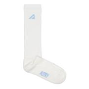 Logo Socks in 64Wa Autry , Gray , Heren