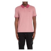 Piquet Polo Shirt in 577 C.p. Company , Pink , Heren