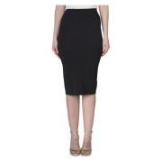 Jeugdige Rok in Z99 Pinko , Black , Dames