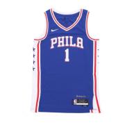 Basketbal Tanktop Icon Edition Harden Nike , Blue , Heren