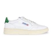 Groene leren tab-schoenen Autry , White , Heren