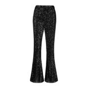 Wijde Broek Twinset , Black , Dames