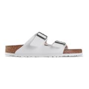 Witte Arizona Sandalen Birkenstock , White , Heren