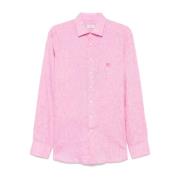 Roze Knoopshirt Etro , Pink , Heren