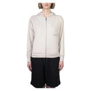 Zip Hoodie in Sabbia Hinnominate , Beige , Dames