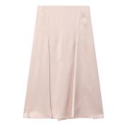 Lange rok in trendy stijl Fendi , Beige , Dames