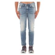 2019 Slim Gewassen Jeans Diesel , Blue , Heren