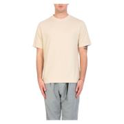 Alba Garment Dyed Jersey Tee Circolo 1901 , Beige , Heren