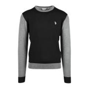 Rode Herentrui U.s. Polo Assn. , Black , Heren