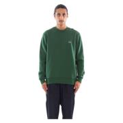 Krokodil Fleece Sweatshirt Lacoste , Green , Heren