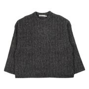 Grijze Pullover - Adiegz Stijl Gestuz , Gray , Dames