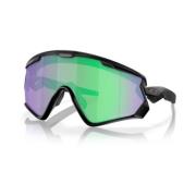 Sportieve zonnebril voor buitenactiviteiten Oakley , Black , Unisex