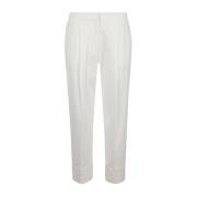 Crème Broek, Italiaanse Samenstelling, Stijlvol Eleventy , Beige , Dam...