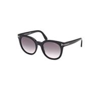 Stijlvolle Zonnebril voor Trendy Look Tom Ford , Black , Unisex