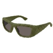 Stijlvolle Bv1303S Zonnebril Bottega Veneta , Green , Unisex