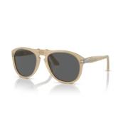 Tijdloze Stijl Zonnebrillencollectie Persol , Beige , Unisex