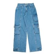 Cargo Pant in Zoygz Stijl Gestuz , Blue , Dames