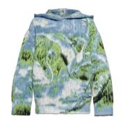 Hoodie The Attico , Blue , Dames