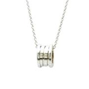 Pre-owned White Gold necklaces Bvlgari Vintage , White , Dames