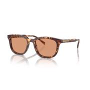 Stijlvolle zonnebril voor jouw look Prada , Brown , Unisex