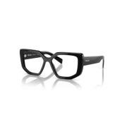 Stijlvolle Vista Zonnebril Prada , Black , Unisex