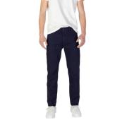 Blauwe Katoenen Jeans & Broek Collectie Hugo Boss , Blue , Heren