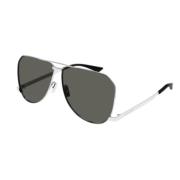 Dust Leren Schoudertas Saint Laurent , Gray , Unisex