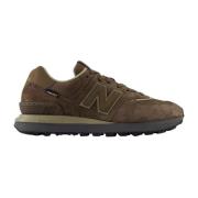 574 Legacy Sneakers van suède en Cordura New Balance , Brown , Heren