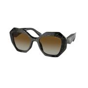 Stijlvolle Designer Zonnebril Prada , Brown , Unisex