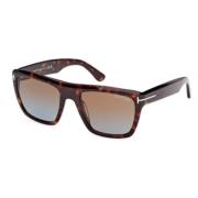 Elegante Zonnebril voor Modieuze Look Tom Ford , Black , Unisex