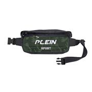 Logo Print Heup Riem Heuptas Medium Aips805 Plein Sport , Green , Here...