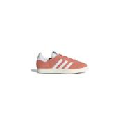 Suede Sneakers met 2cm Hak Adidas , Orange , Dames