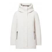 Winterjas met Capuchon Ecoalf , White , Dames