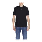 Katoenen Poloshirt Collectie Suns , Black , Heren