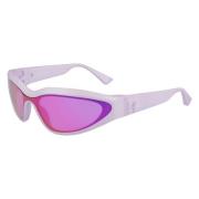 Paarse gespoten zonnebril Karl Lagerfeld , Purple , Unisex