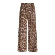 Dierenprint pyjamastijl broek Stella McCartney , Brown , Dames