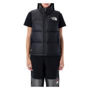 1996 Retro Nuptse Vest Zwart The North Face , Black , Dames