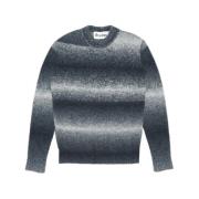 Moondog Black Grey Sweater met Schaduw Borduurwerk Études , Multicolor...