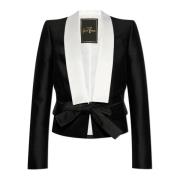 Blazer met decoratieve stropdas Dsquared2 , Black , Dames