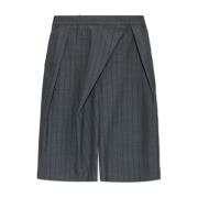 Wollen shorts Moschino , Gray , Dames