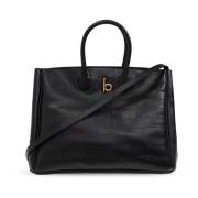 Rockende Medium shopper tas Burberry , Black , Dames