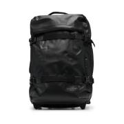 Zwarte Tarp Koffer met Logo Eastpak , Black , Heren