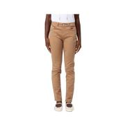 Beige Slim Fit Broek Elegant Design Liu Jo , Beige , Dames