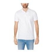 Katoenen Polo Shirt Collectie Lente/Zomer Hugo Boss , White , Heren